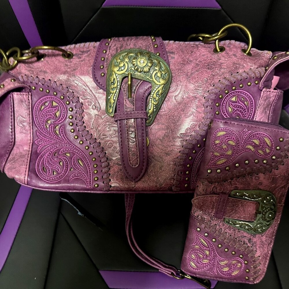 Montana West Purse with matching wallet